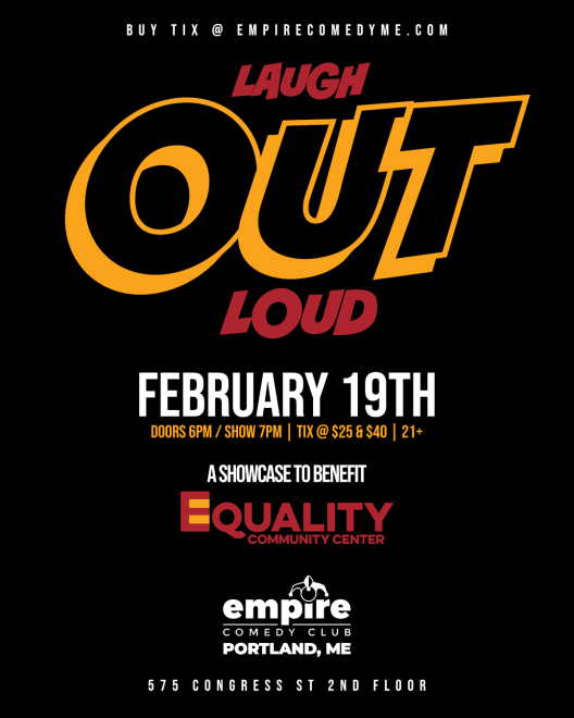 Laugh OUT Loud: A Benefit Show for Equality Community Center