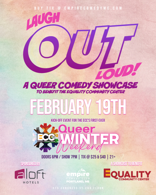 Laugh OUT Loud! A Benefit Show for Equality Community Center