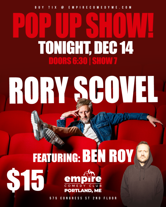 POP UP! With Rory Scovel & Ben Roy