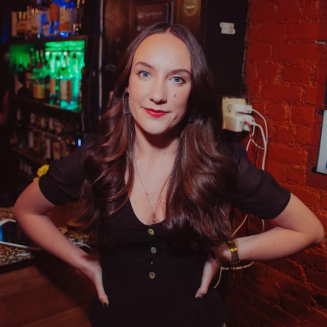 Katie Boyle at Empire Comedy Club